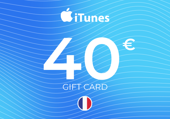 Apple iTunes Gift Card 40 EUR Key - FRANCE
